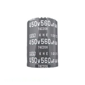 Condensateur canal fabricant 150 µF CAP ALUM 150UF 20% 550V SNAP TH à montage traversant ELXS551VSN151MR35S - Product Image 1