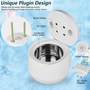 दंत झूठे दांत कंटेनर कंटेनर कंटेनर मुंह गार्ड दंत अल्ट्रासोनिक डेन्चर क्लीनर - Product Image 3