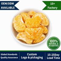 OEM 100% Natuurlijke Gedroogde Mandarijn Fruitthee Zuurzoet Hoog Vitaminegehalte Gedroogd Fruit
