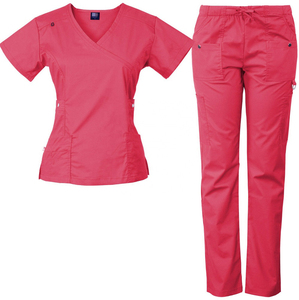 Set di Uniformi Chirurgiche Personalizzate con Logo, Completi Infermieristici, Divise Ospedaliere, Camici Medici, Set Scrub per Donne, Vendita all'Ingrosso - Product Image 3