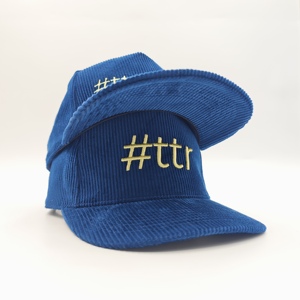 Gorra de Béisbol de Pana Personalizada con Logotipo Bordado, Ajustable, Unisex, Casual, de 6 Paneles, Calidad Premium, MOQ Bajo - Product Image 3