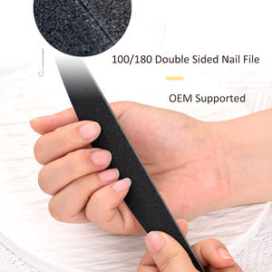 <span class=keywords><strong>Lima</strong></span> de uñas de esmalte de Gel UV de doble cara gris, papel de lija de manicura <span class=keywords><strong>Lima</strong></span> con esmeril recto <span class=keywords><strong>para</strong></span> aplicación de esmalte de uñas - Product Image 4