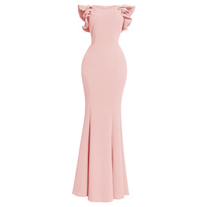 chinese dress ladies LP887 Emerald Sexy Deep V Neck Long Sleeves Evening Dresses Long Forma   Siaoryne