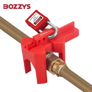Bozzys 4-chân an toàn Công nghiệp có thể điều chỉnh bóng van khóa cho Rod khóa van an toàn