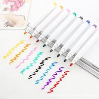 Stylos effaçables faciles à nettoyer, stylos magnétiques pour tableau blanc en feutre multicolores