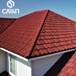 कैलीफोर्निया प्रमाणन पत्थर लेपित धातु छत टाइल घरों के लिए उच्च गुणवत्ता वाली छत टाइल - Product Image 4