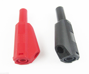 Conector tipo <span class=keywords><strong>banana</strong></span> de seguridad de 4mm al por mayor, multímetro completamente aislado, conectores apilables, cables de prueba, conector tipo <span class=keywords><strong>banana</strong></span> - Product Image 5