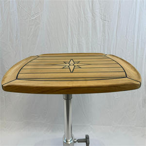 Table en teck en forme de tonneau populaire 450x600mm pour yachts, camping-cars, accessoires marins vendus dans le commerce électronique transfrontalier - Product Image 3