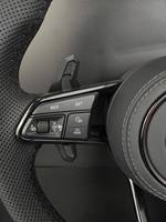 Volante Deportivo Personalizado para Volkswagen, Volante de Cuero con Base Plana y Palanca de Cambios