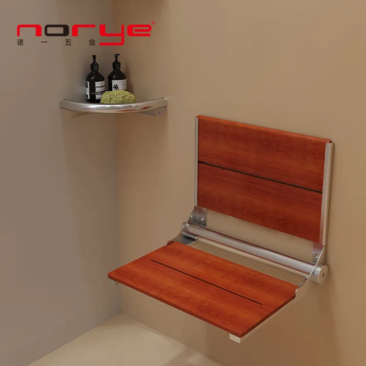 Paslanmaz çelik duvara monte katlanır sandalyeler katlanabilir duş tezgahı ayak taburesi kontur koltuk