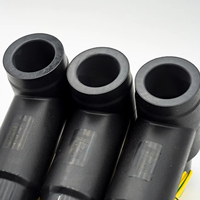 Connecteur arrière séparable de type T européen 24 kV 630 A, entièrement blindé, isolé, avec fiche de câble en cuivre, pour appareillage RMU, IP68, EPDM, IEC60502