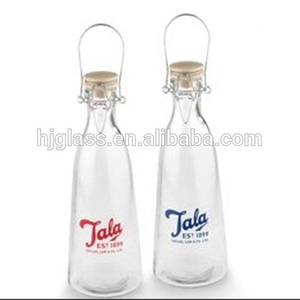 Bouteilles en verre à bouchon basculant en céramique, type scellé, 5 gallons, 1 litre, 500 ml, pour lait et autres produits laitiers, vente en gros - Product Image 3
