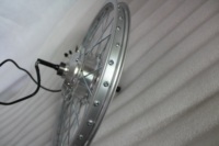 Moteur de moyeu de roue arrière pour vélo électrique (E-bike) 20 pouces 36V/48V 350W 500W 1000W, sans balais, à engrenages, avec frein à disque ou frein à tambour à expansion