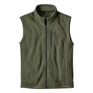 <span class=keywords><strong>Gilet</strong></span> polaire ajusté pour <span class=keywords><strong>homme</strong></span> avec fermeture éclair intégrale, veste sans manches en polaire premium, logo personnalisé OEM, vêtements de travail d'extérieur, vente en gros - Product Image 4