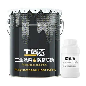 1 Kilo Polyurethane Outdoor Coatings Cement Floor Paint with Long-term Sun Protection and Waterproof Industrial floor paint