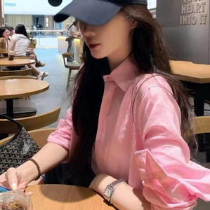 TIANCHEN camicia <span class=keywords><strong>da</strong></span> <span class=keywords><strong>uomo</strong></span> <span class=keywords><strong>in</strong></span> <span class=keywords><strong>lino</strong></span> tinta unita e traspirante a maniche lunghe con colletto abbottonato per la primavera <span class=keywords><strong>da</strong></span> <span class=keywords><strong>uomo</strong></span> camicie <span class=keywords><strong>da</strong></span> donna # RL-012 - Product Image 3