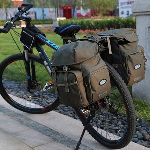 Sacs de vélo, sac de vélo imperméable avec housse de pluie, sac de selle arrière <span class=keywords><strong>pour</strong></span> <span class=keywords><strong>porte</strong></span>-bagages de moins de 6,3 pouces de largeur - Product Image 2