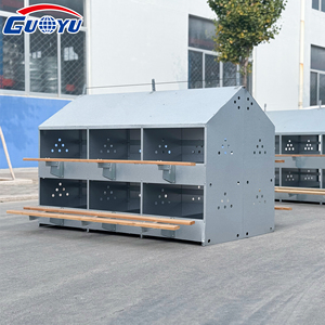 Nueva gallinera para <span class=keywords><strong>gallinas</strong></span> ponedoras, casa de cría para pollos con 12/24 cajas - Product Image 6