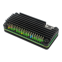 Kit Raspberry Pi Zero 2 W + Estuche + Pin Header + Tarjeta SD + Lector de tarjetas + Cable compatible con HDM + Cargador de energía para Raspberry Pi