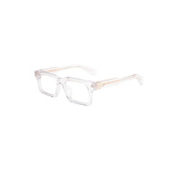 Monture Optique Carrée Classique en Acétate, Tendance, pour Hommes et Femmes, avec Branches CP, Anti-Lumière Bleue, Idéale pour le Bureau – Offre Spéciale