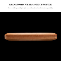 Étui à cigares portable en bois de cèdre, boîte de rangement solide pour cigares de poche, coffret cadeau d'emballage artistique de luxe