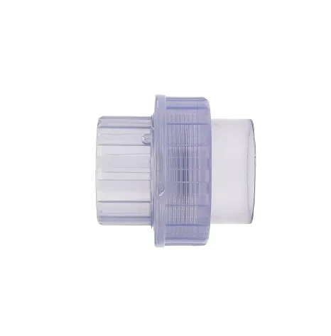 PVC-U transparente Union, molde de injeção de todos os tamanhos, acoplamento de tubos agrícolas, cola de cabeça igual, ideal para venda
