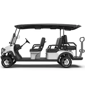 New Energy 6 Seater Mini Sightseeing Car Golf Cart Electric Cars Classic Electric Golf Cart