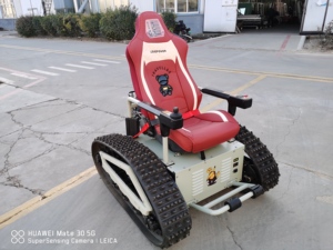 Nuevo Sistema de pista de chasis de ATV eléctrico de escalera de uso doméstico, mantenimiento fácil con componente de Motor central, maquinaria de construcción eléctrica - Product Image 2
