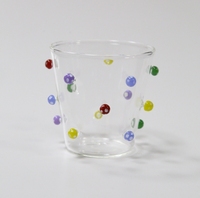 Lot de verres à café glacé en verre 3D personnalisés en forme de champignon pour la vente en gros