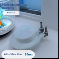 Disque en plastique rond écologique Nano Air Stone, diffuseur d'oxygène à bulles ultra-fines pour l'aération des aquariums et des bacs à poissons