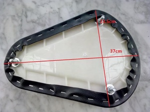 Siège de <span class=keywords><strong>moto</strong></span> rétro de style BOB Brat Hump <span class=keywords><strong>vintage</strong></span> - Product Image 2