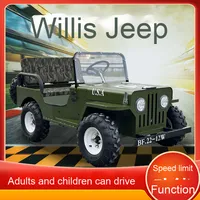 Mini Kart Électrique Style Jeep pour Sites Touristiques et Parcs d'Attractions, Plaisir Tout-Terrain pour Adultes