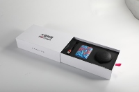Boîtes cadeaux personnalisées haut de gamme pour produits électroniques, avec doublure en mousse, boîtes rigides recyclables, finition mate.