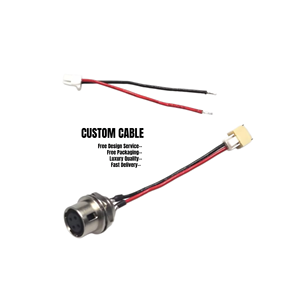 JST GH 1,25mm 2P Buchse 4-polig Kupfer-Nylon Rundsteckverbinder Kabelkonfektion Medizinischer Sensor-Sondenkabelbaum Luft- und Raumfahrtstecker - Product Image 1