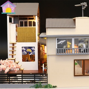 Casa de Muñecas en Miniatura con Muebles y Muñecas Familiares, en Oferta - Product Image 3