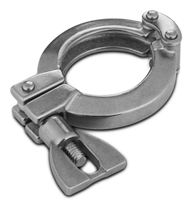 304 SS Pince à charnière robuste à une broche <span class=keywords><strong>Raccord</strong></span> sanitaire à trois pinces - Product Image 4