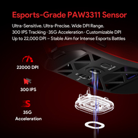 Souris sans fil G11, 3 modes, 22000 dpi, 1000 Hz, 2,4 GHz, BT, légère, RGB, PAW3311, souris de jeu pour bureau, accessoires PC personnalisés, cadeau