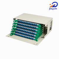 Boîtier vide personnalisable pour panneau de brassage fibre optique ODF 72 ports, montage en rack 4U, acier robuste 1,2 mm, compatible LC SC ST FC, OEM ODM