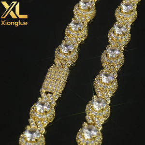 Premium B2B Wholesale VVS Moissanite Round Brilliant <b>Beaded</b> Bracelets S925 <b>Silver</b> Iced Out Hip Hop Jewelry Custom Supplier - Product Image 3