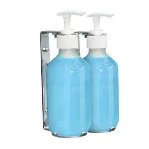 Gantungan Dinding 304 Stainless Hotelshower Mount Holder Shower Gel Botol Shower Polish Holder Shampoo Bottle Holder