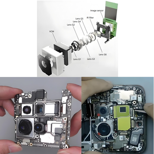 Attuatore VCA con bobina mobile in metallo M12 X P0.5 20 X 20 X 13.35mm per autofocus, per sistemi di elettronica di consumo - Product Image 4