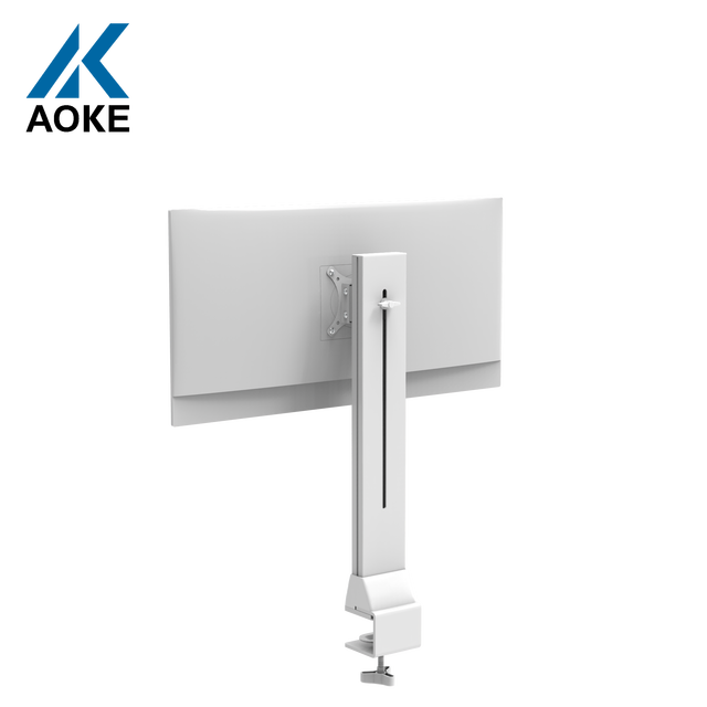 17-32'' Monitor Riser Arm Adjustable Desktop LCD Screen Laptop and Monitor  Single Arm Mount Stand