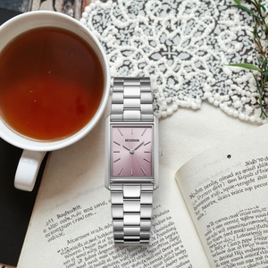 Relojes de Cuarzo de Acero Inoxidable para Hombre, Modernos y Elegantes, de Fabricante Chino, Correa de Liberación Rápida, Logotipo OEM ODM, Cuadrados - Product Image 2
