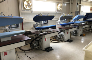 <span class=keywords><strong>Pressa</strong></span> Utilitaria per Stirare Tessuti in Lana nelle Lavanderie, Macchine Pressatrici con Maniglia/Piede - Product Image 6