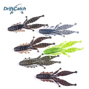 DriftCatch 8pcs/Bag 9cm 5.9g Crawfish Soft Lure 6-Color Glitter Bait Multi-Rig Compatibility (Shaky Head/Neko/Down Shot) Marlin - Product Image 2