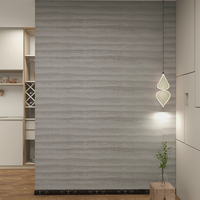 Panel de Pared 3D Flexible y Moderno para Interiores y Exteriores, Resistente al Fuego y al Agua, Material MCM
