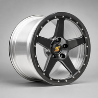 Jantes de style JDM les plus vendues 16-19 pouces 5x112/5x120/5x114.3 à 5 branches, jantes personnalisées anti-béadlock pour Dodge Viper SRT Ford Benz