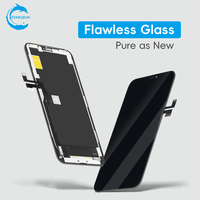 STAROZON Nouvel écran OLED en verre extérieur pour iPhone 11 Pro Max, assemblage d'écran de remplacement OEM sans bulles