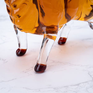 Cóctel de whisky de borosilicato alto con tapón hermético, botella de vino de vidrio en forma de animal, superventas, <span class=keywords><strong>2022</strong></span> - Product Image 6