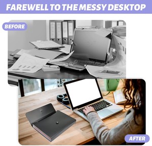 Trung Quốc trực tiếp mua 13 Pockets bìa thư mục mở rộng tập tin thư mục Organizer Wallet tài liệu Organizer - Product Image 4